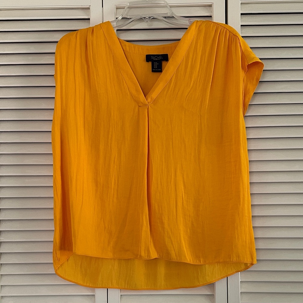 Rachel Roy Bright Yellow Women's Top